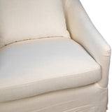 Foucault Linen Upholstered Chair