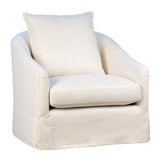 Foucault Linen Upholstered Chair