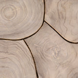 Lacan Teak Square Teak Side Table 2