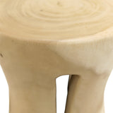 Steel Suar End Table