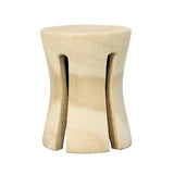 Steel Suar End Table