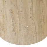 L'Engle Travertine End Table