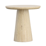 L'Engle Travertine End Table